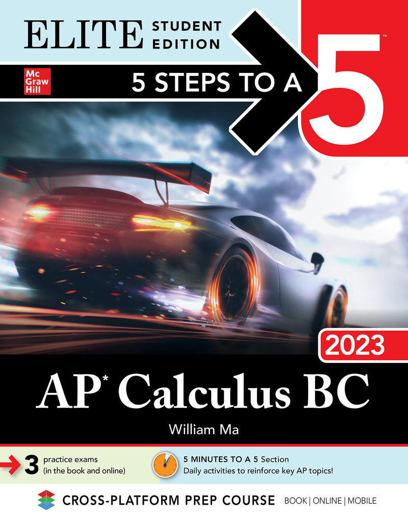 5 Steps To A 5 Ap Calculus Bc 2023 Elite Student Edition