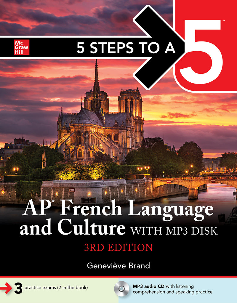 5 Steps To A 5 Ap French Language & Culture With Mp3 Disk 3ed 3e