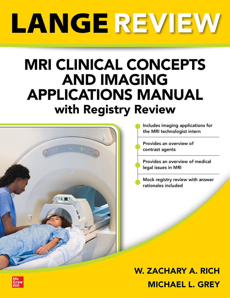 Lange Review Mri Clinical Concepts & Imaging Applications Manual With Registry Review