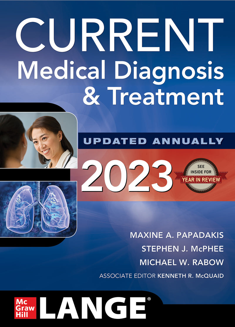 Current Medical Diagnosis & Treatment 2023 62e