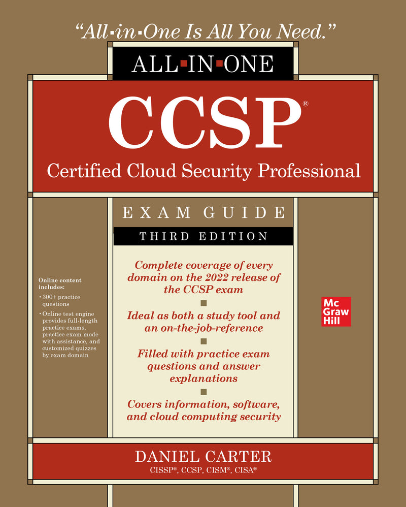 Ccsp Certified Cloud Security Professional All In One Exam Guide Third Edition 3e