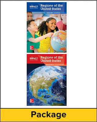 Impact Social Studies Regions Of The United States Grade 4 Inquiry Journal & Research Companion