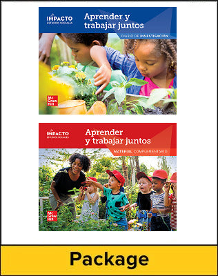 Impacto Social Studies Aprender Y Trabajar Juntos Grade K Inquiry Journal & Research Companion