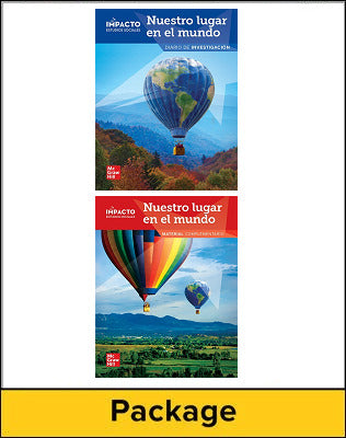 Impacto Social Studies Nuestro Lugar En El Mundo Grade 1 Inquiry Journal & Research Companion
