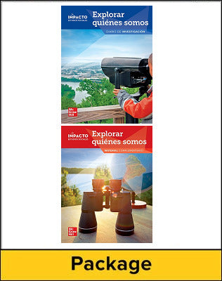 Impacto Social Studies Explorar Quienes Somos Grade 2 Inquiry Journal & Research Companion