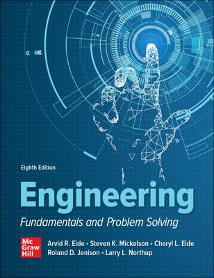 Loose Leaf Engineering Fundamentals & Problem Solving 8e