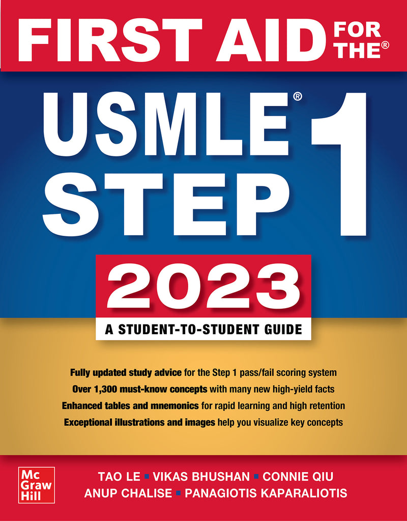First Aid For The Usmle Step 1 2023 33e