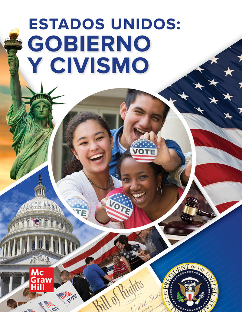 United States Government & Civics Spanish Student Edition