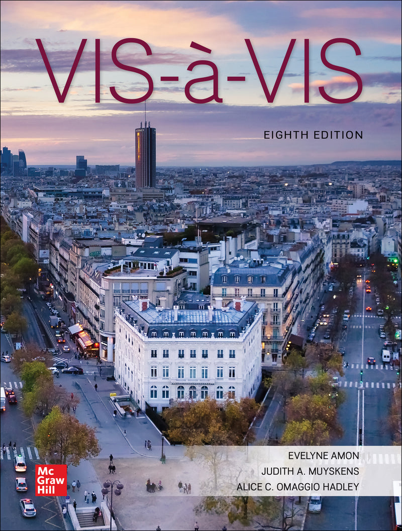 Workbook Laboratory Manual For Vis A Vis 8e