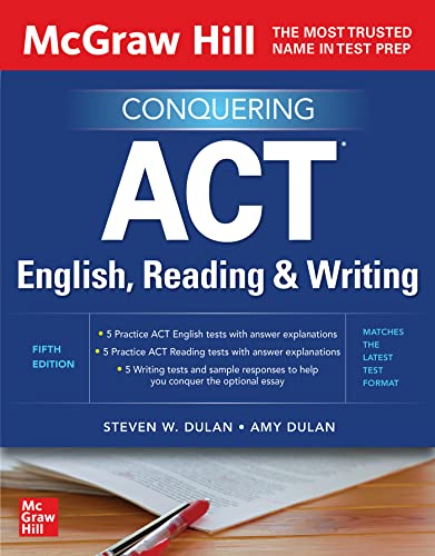 Mcgraw Hill Conquering Act English Reading & Writing Fifth Edition 5e