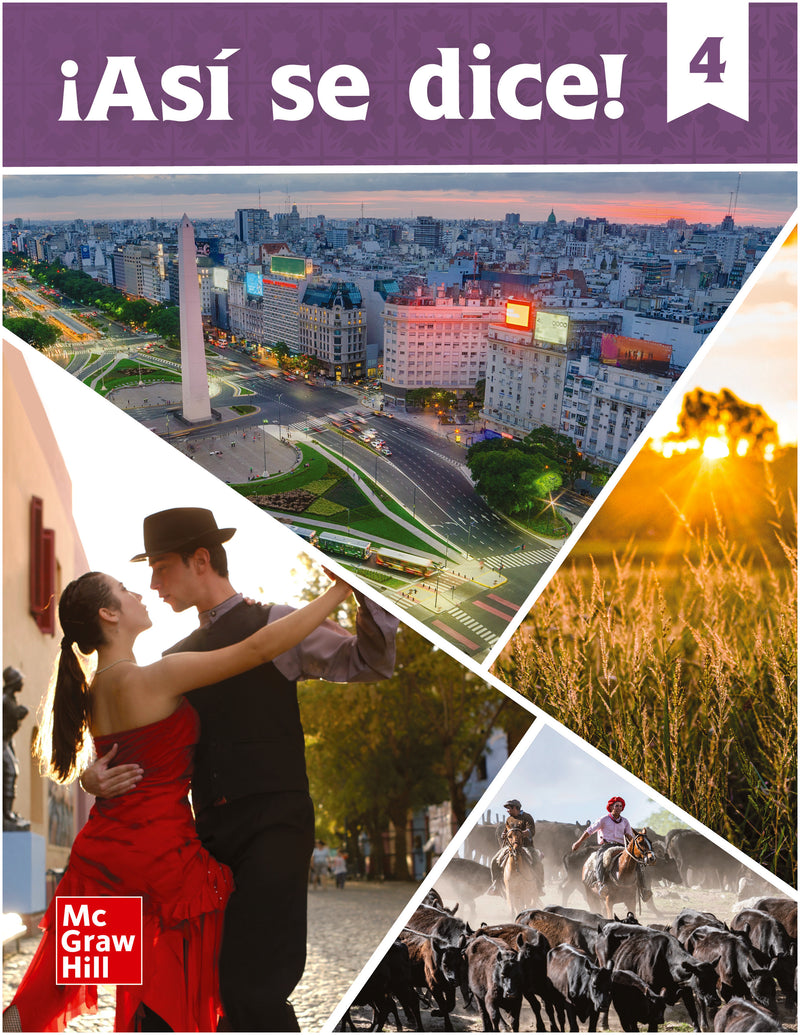 Asi Se Dice Level 4 Student Edition