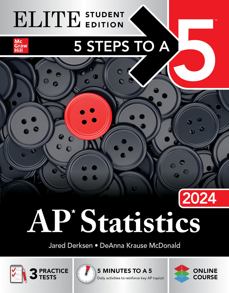 5 Steps To A 5 Ap Statistics 2024 Elite Student Edition