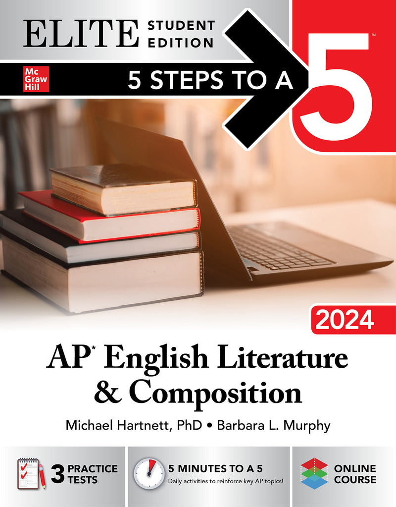 5 Steps To A 5 Ap English Literature & Composition 2024 Elite Student Edition