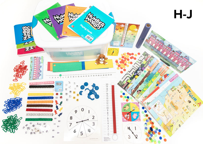 Number Worlds Levels H J Manipulative Kit