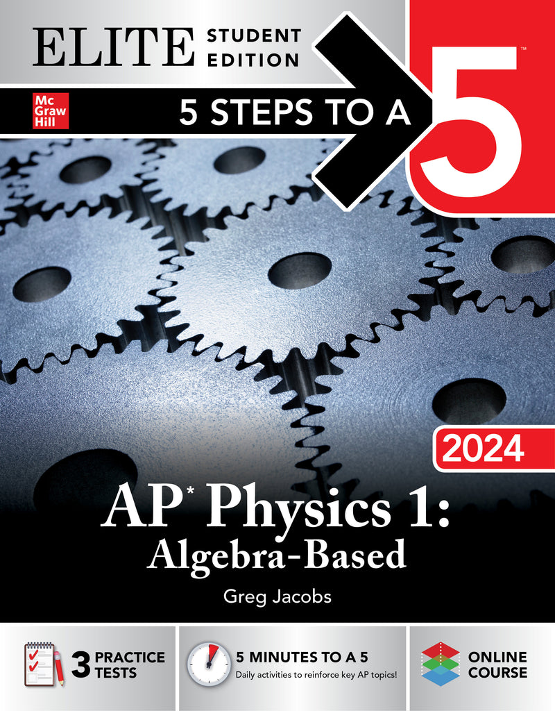 5 Steps To A 5 Ap Physics 1 Algebra Based 2024 Elite Student Edition