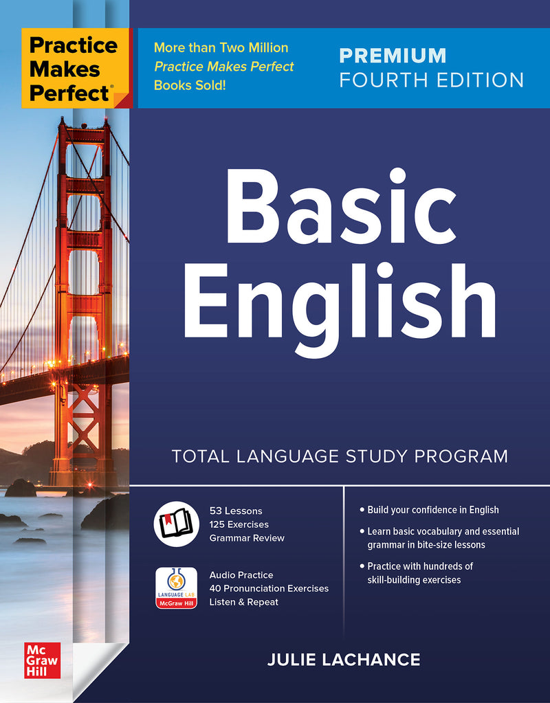 Practice Makes Perfect Basic English Premium Fourth Edition 4e