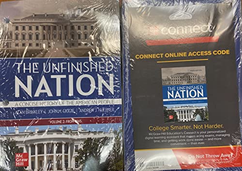Gen Combo Loose Leaf The Unfinished Nation Volume 2; Connect 1t Access Card