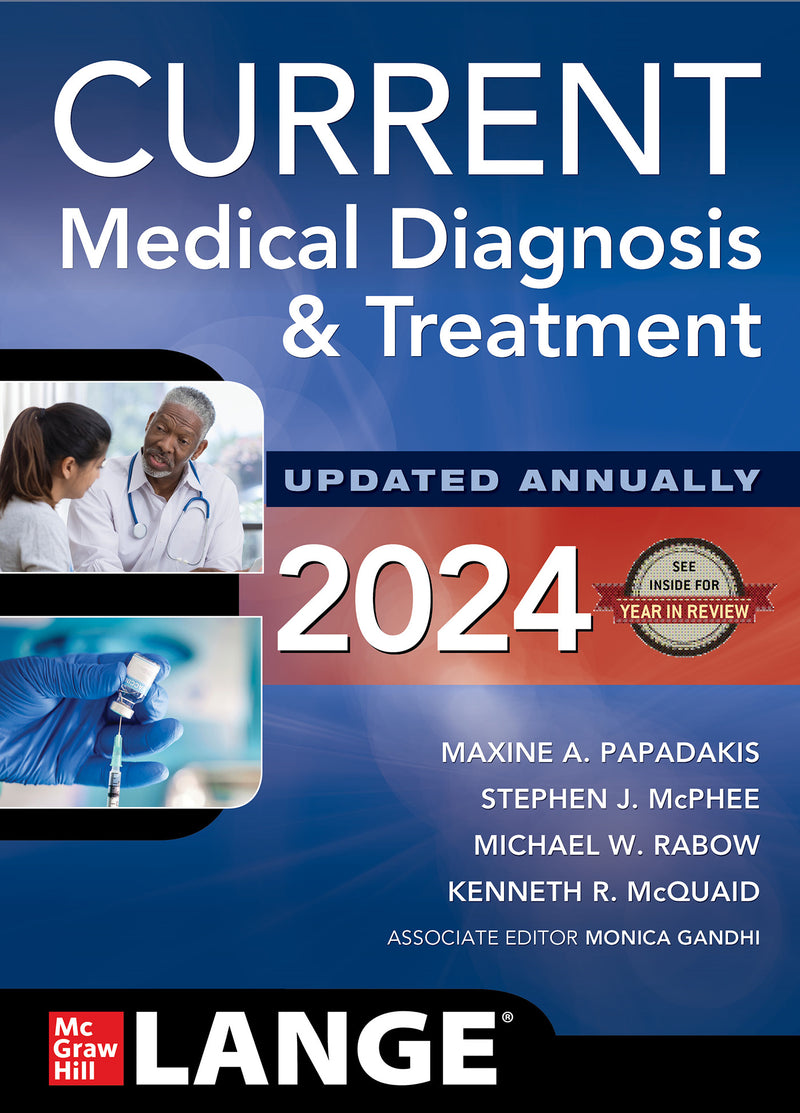 Current Medical Diagnosis & Treatment 2024 63e