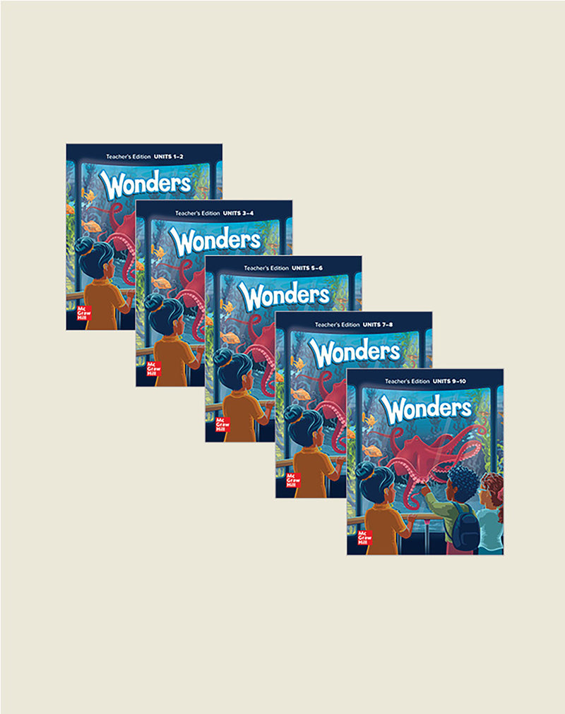 Wonders Grade K Teachers Edition Package