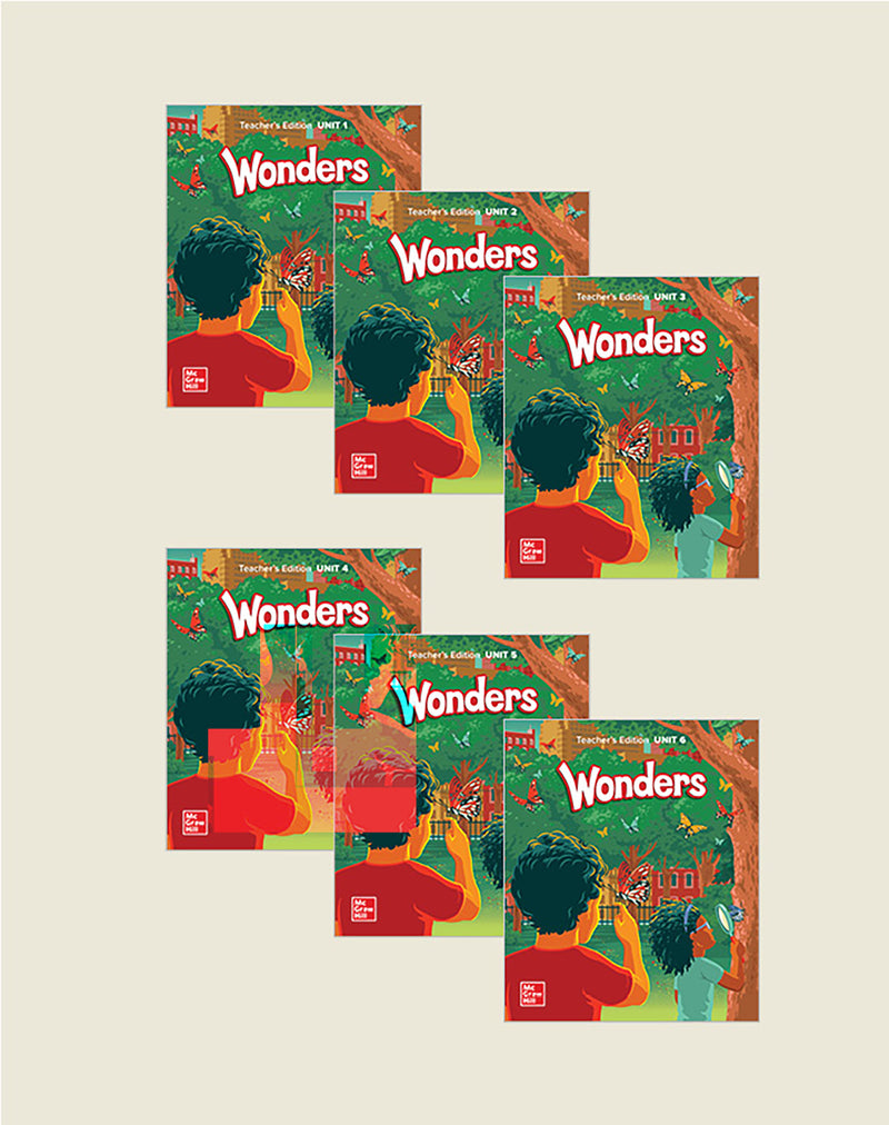 Wonders Grade 1 Teachers Edition Package