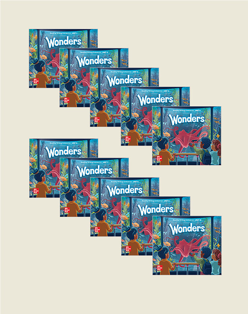 Wonders Grade K Reading Writing Companion Package