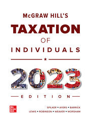 Loose Leaf For Mcgraw Hills Taxation Of Individuals 2023 Edition