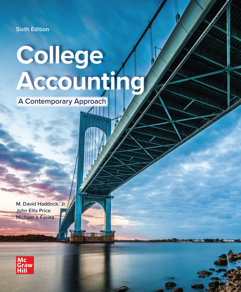 Loose Leaf For College Accounting A Contemporary Approach 6e