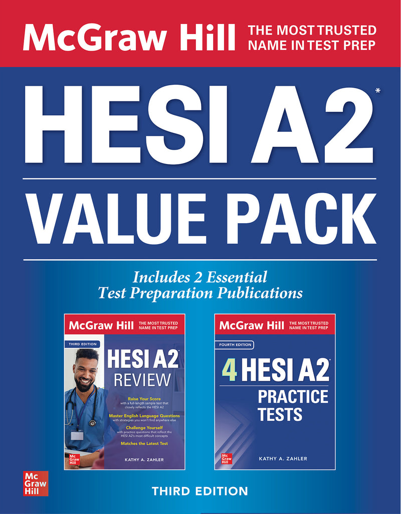 Mcgraw Hill Hesi A2 Value Pack Third Edition 3e