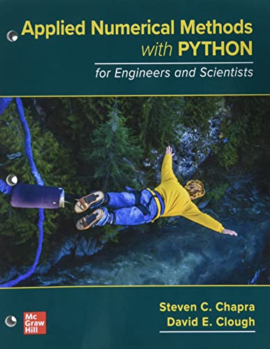 Gen Combo Ll Appl Numerical Methods W Python For Engr & Scientists; Connect Access Card