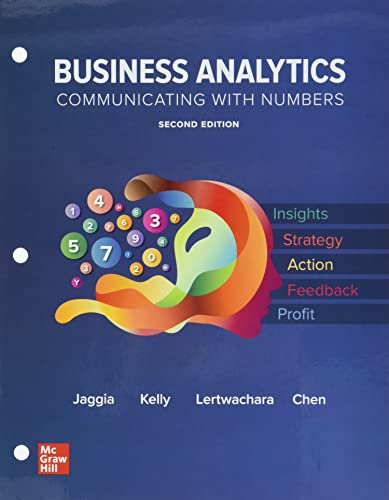 Loose Leaf For Business Analytics 2e