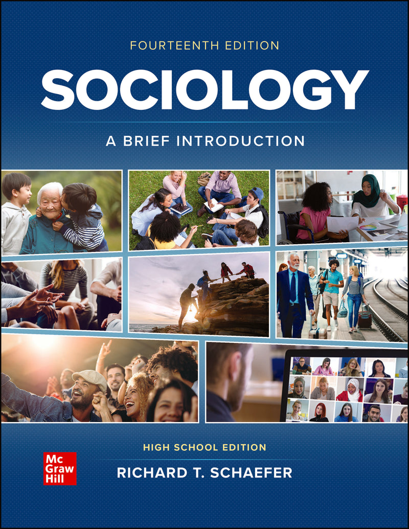 Schaefer Sociology A Brief Introduction 14e 2023 Hs Student Edition