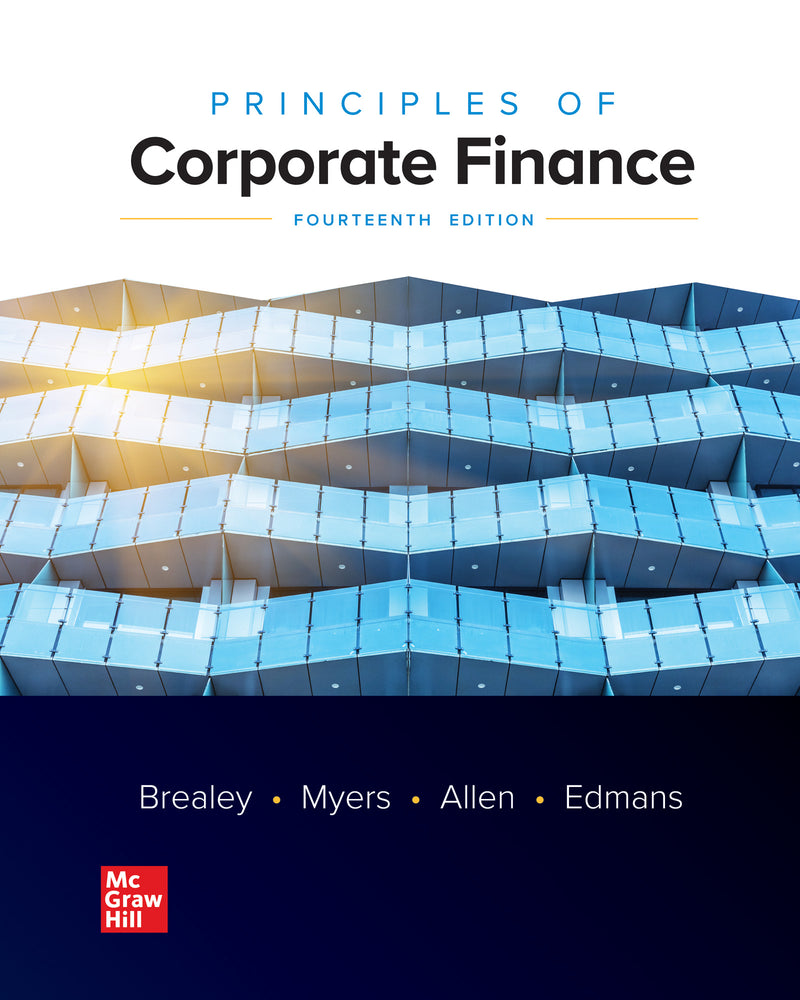 Loose Leaf For Principles Of Corporate Finance