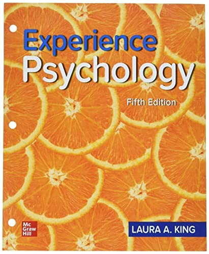 Gen Combo Loose Leaf Experience Psychology; Connect Access Card 5e