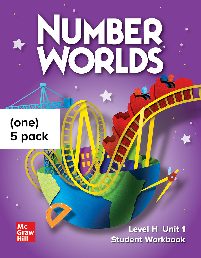 Number Worlds Level H Unit 1 Student Workbook 5 Pack