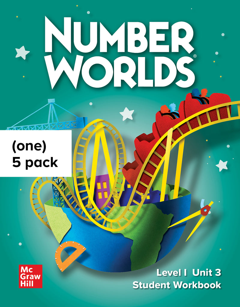 Number Worlds Level I Unit 3 Student Workbook 5 Pack