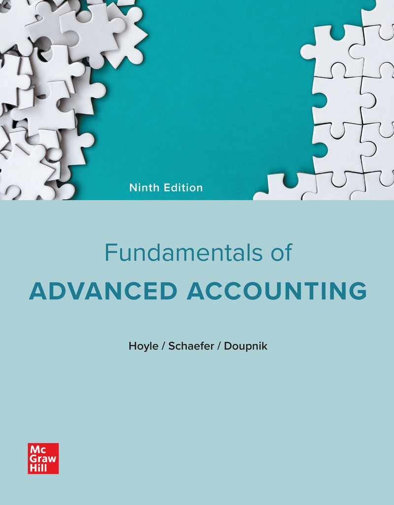 Loose Leaf For Fundamentals Of Advanced Accounting 9e