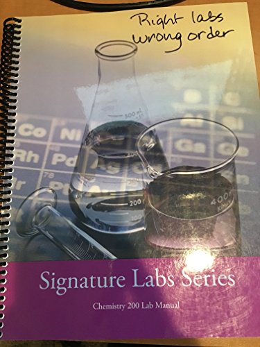 ACP CHEMISTRY 200 LAB MANUAL (REVISED FALL 2012)