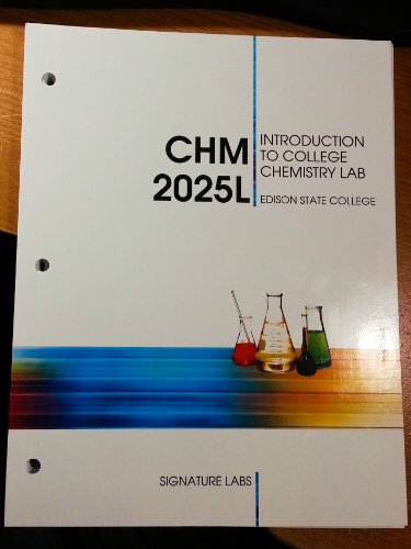 PKG ACP CER CHM 2025L INTRO TO COLLEGE CHEMISTRY LAB