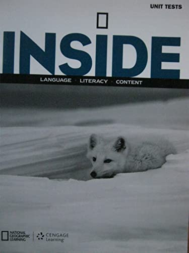 INSIDE A UNIT TESTS STUDENT BOOKLET
