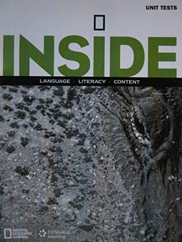 INSIDE B UNIT TESTS STUDENT BOOKLET