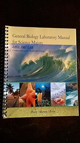 Custom General Biology Laboratory Manual for Science Majors