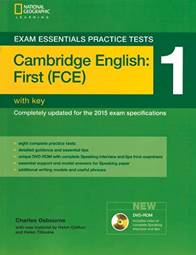 Exam Essentials Practice Tests: Cambridge English First 1 with Key and DVD-ROM