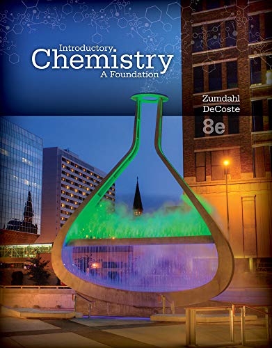 Study Guide for Zumdahl/DeCoste's Introductory Chemistry: A Foundation, 8th