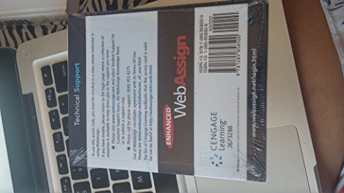 WebAssign Printed Access Card for Statistics, Single-Term Courses