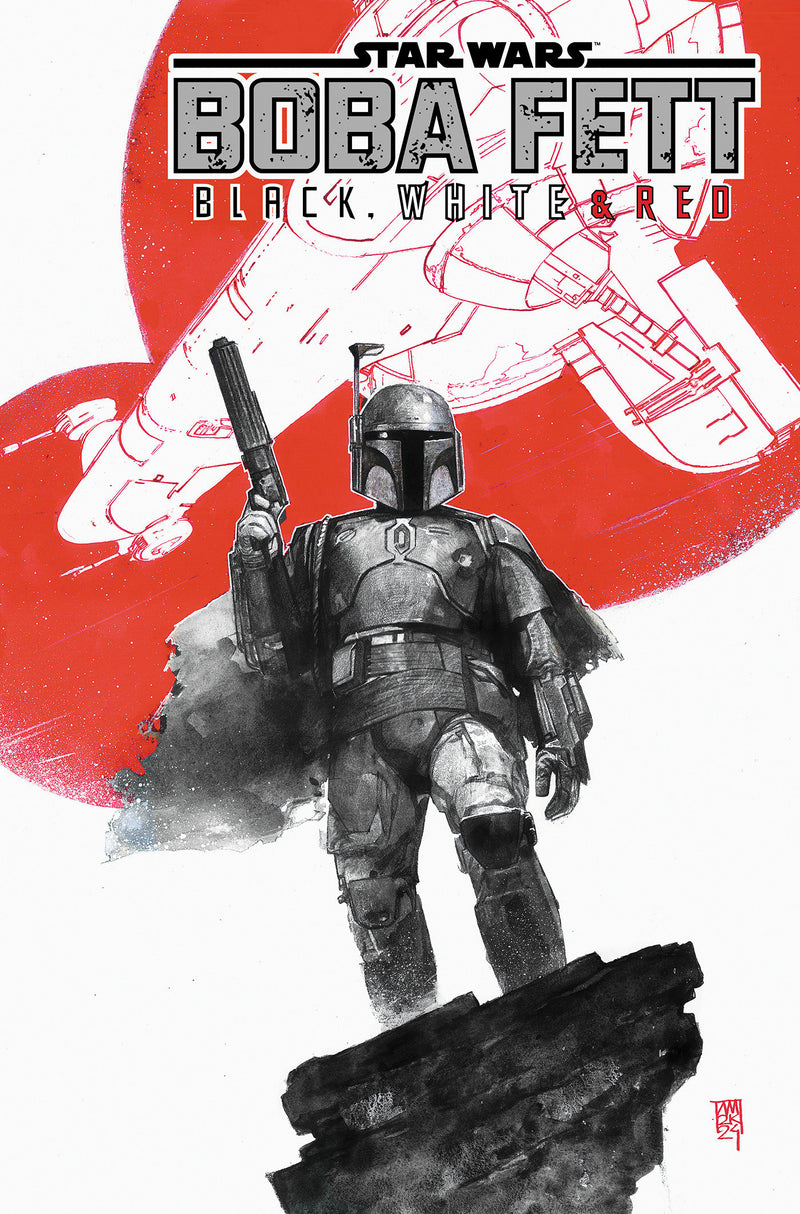 Star Wars: Boba Fett - Black, White & Red