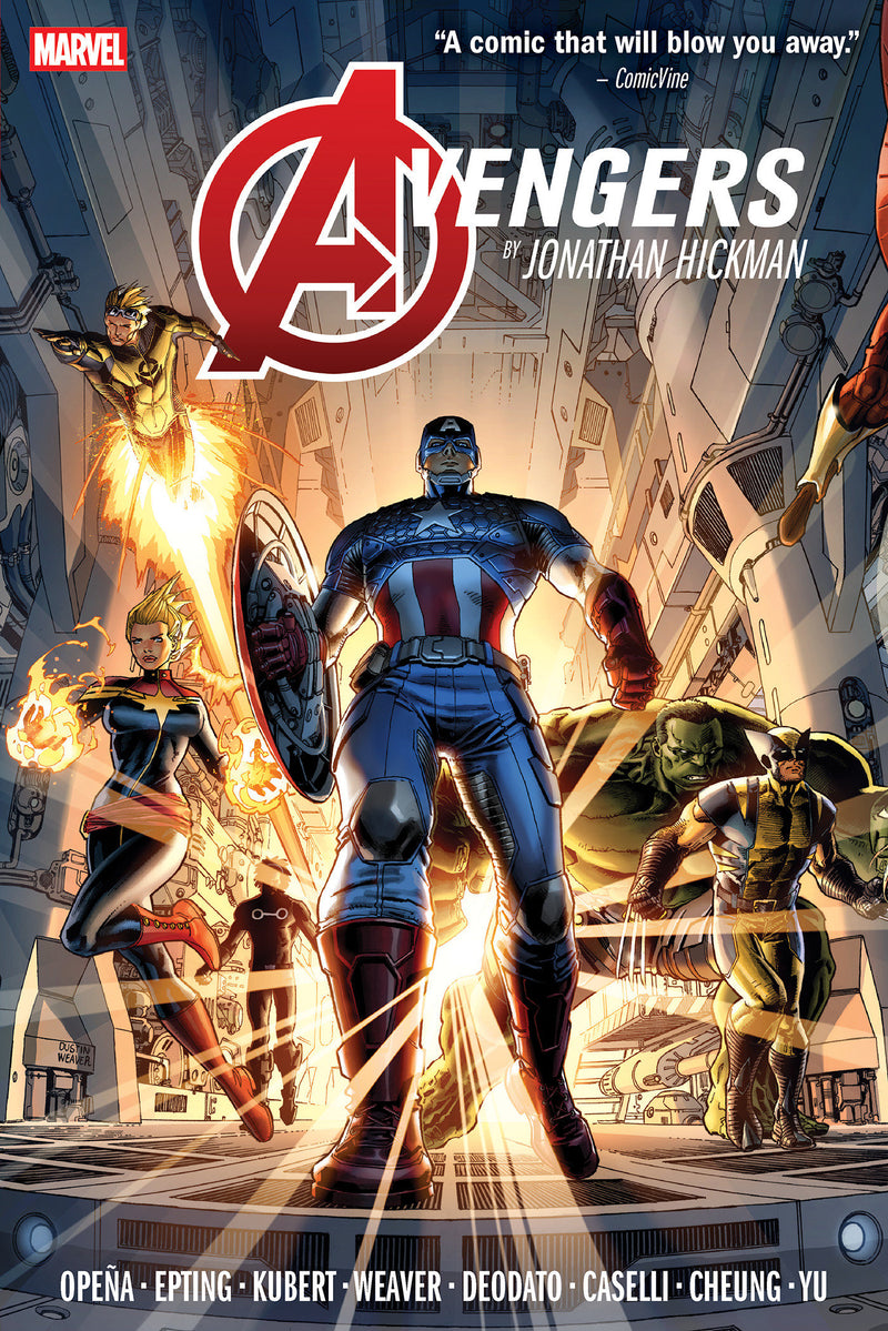 Avengers By Jonathan Hickman Omnibus Vol. 1 Dustin Weaver Cover [New Printing 2]