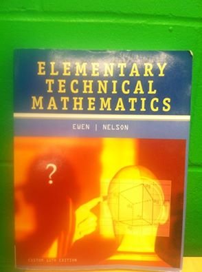ACP ELEMENTARY TECHNICAL MATHEMATICS
