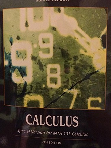 Custom MSU MTH 133 - Calculus II