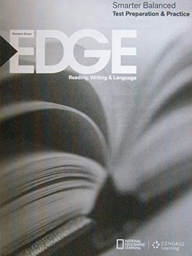 EDGE B SMARTER BALANCED TEST PREP & PRACTICE
