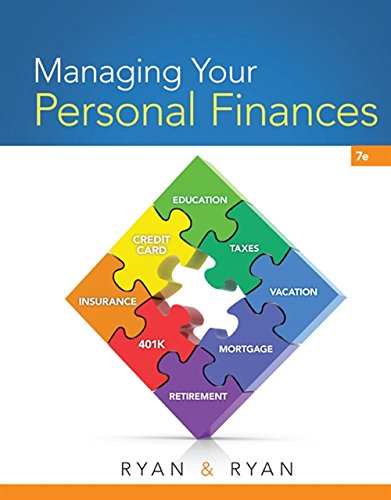 Managing Your Personal Finances [Hardcover] Ryan, Joan S. and Ryan, Christie